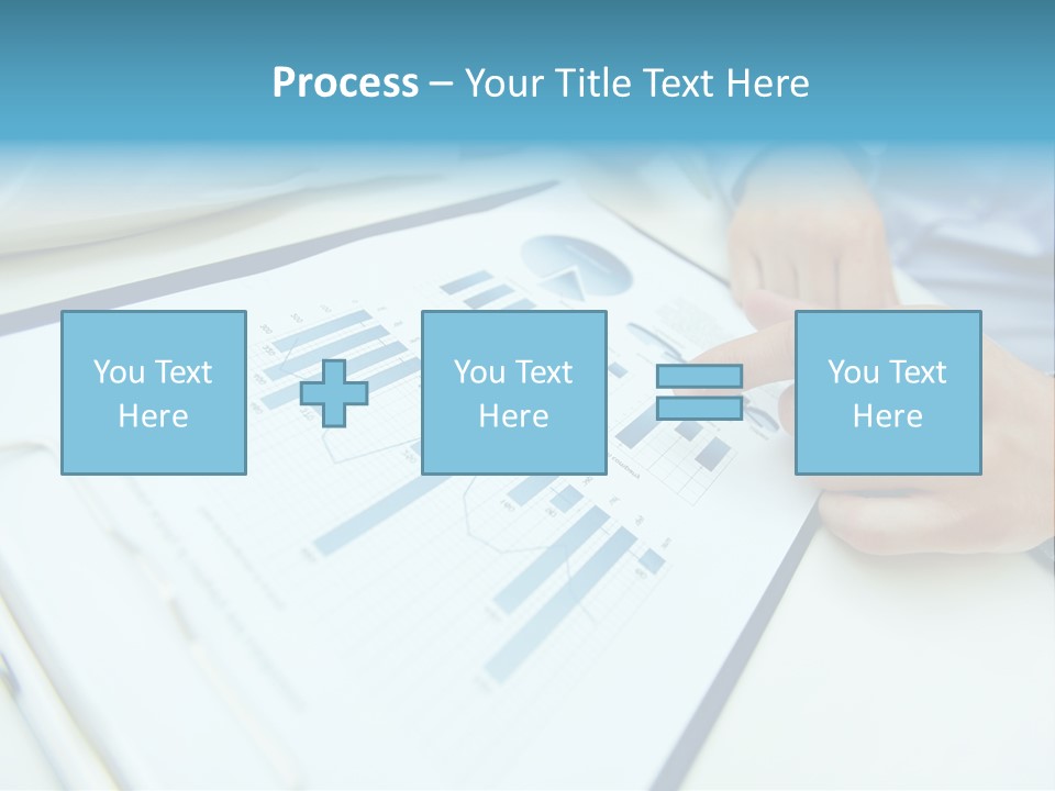 Finance Finger Job PowerPoint Template
