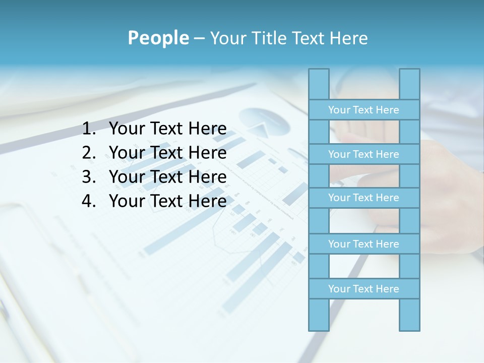 Finance Finger Job PowerPoint Template