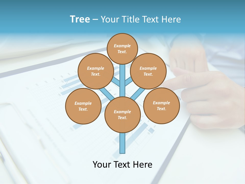 Finance Finger Job PowerPoint Template