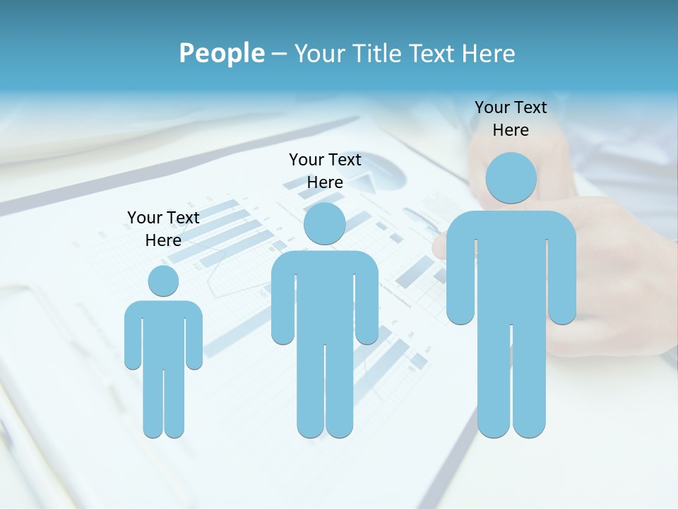 Finance Finger Job PowerPoint Template