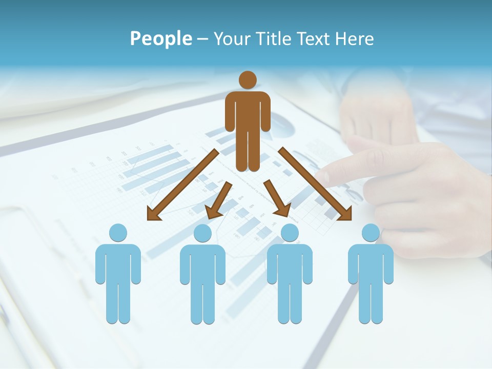 Finance Finger Job PowerPoint Template