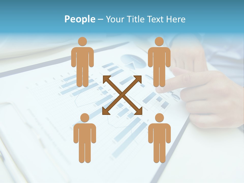 Finance Finger Job PowerPoint Template