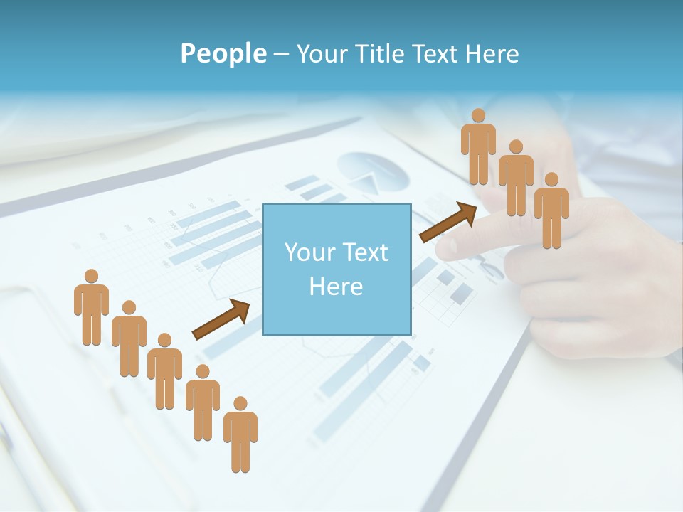 Finance Finger Job PowerPoint Template