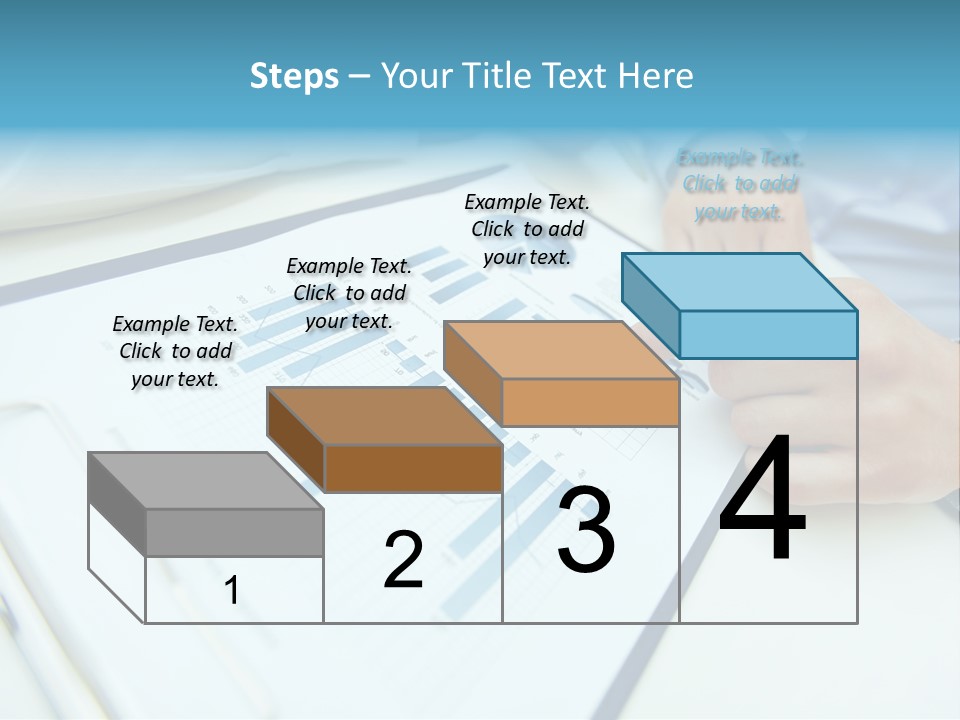Finance Finger Job PowerPoint Template