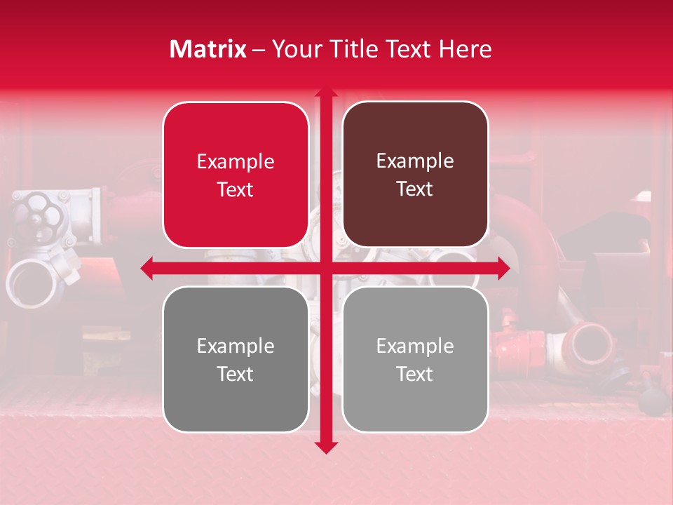 Firefighting Security Faucet PowerPoint Template