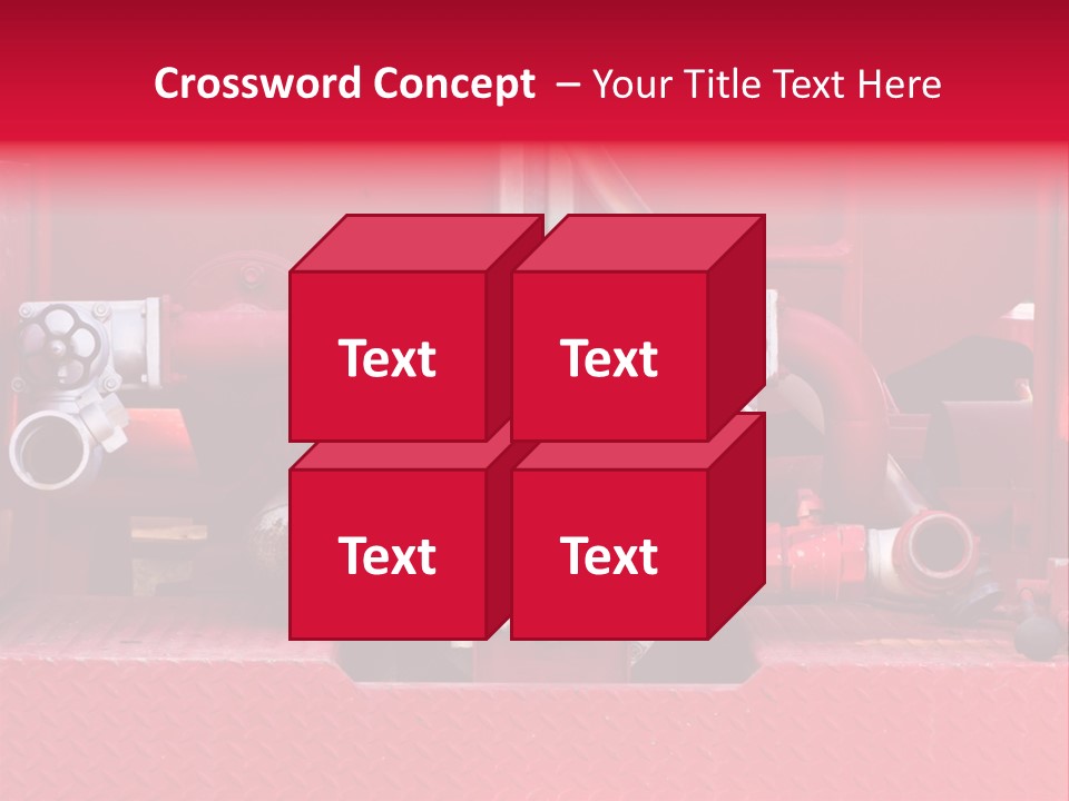 Firefighting Security Faucet PowerPoint Template