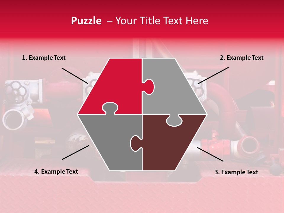 Firefighting Security Faucet PowerPoint Template