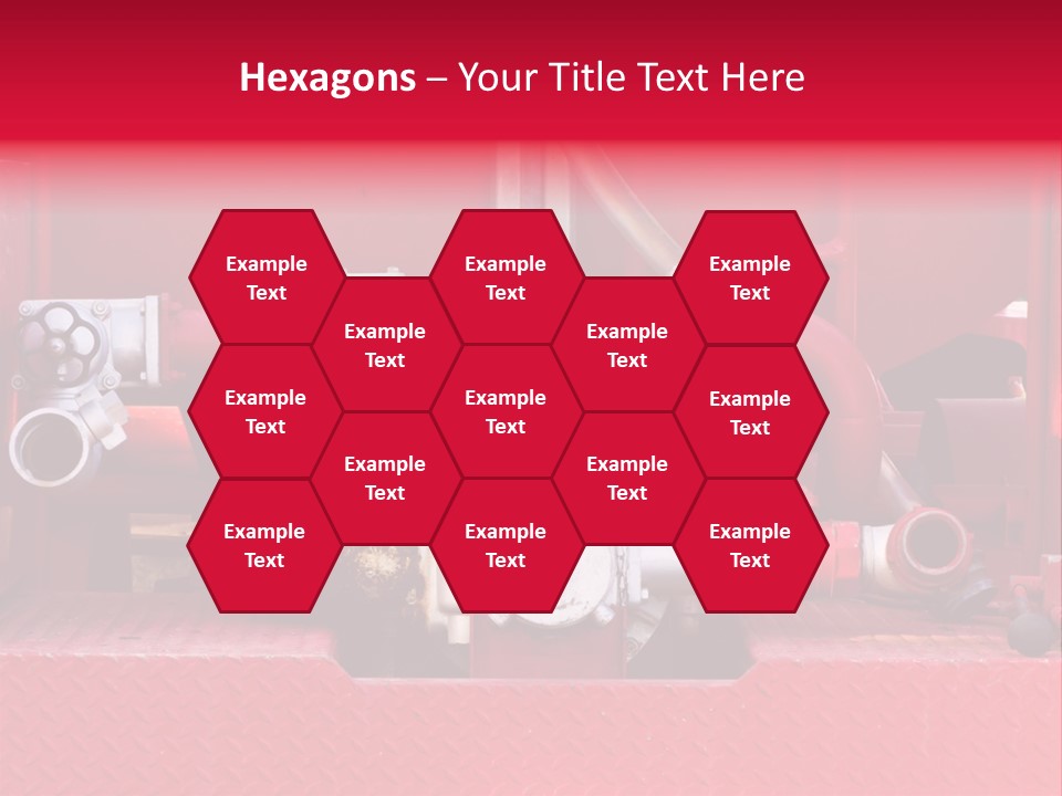 Firefighting Security Faucet PowerPoint Template