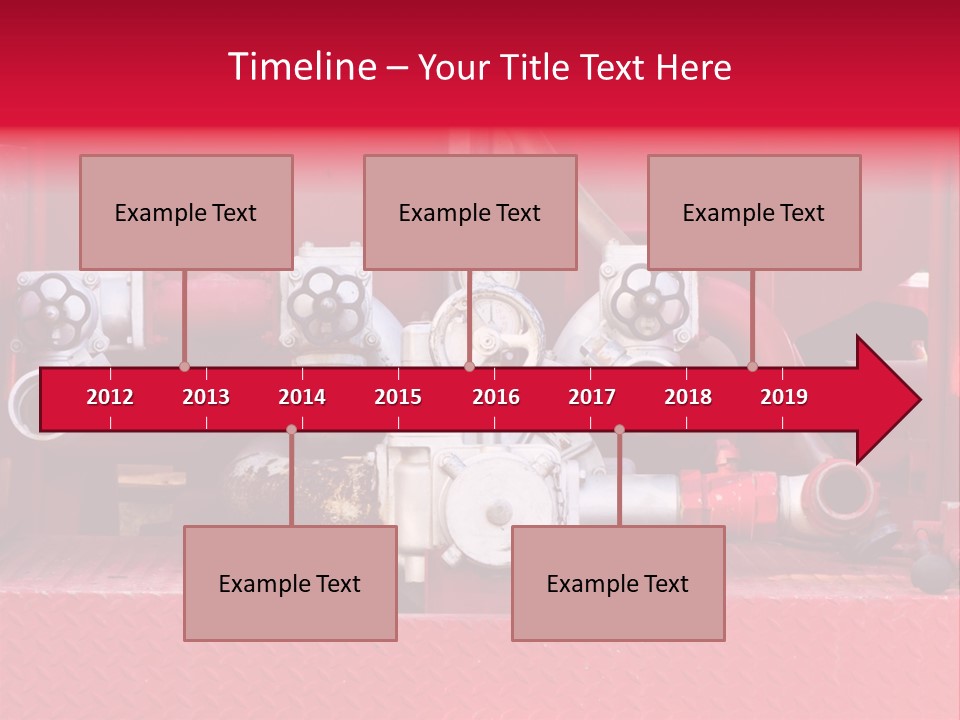 Firefighting Security Faucet PowerPoint Template