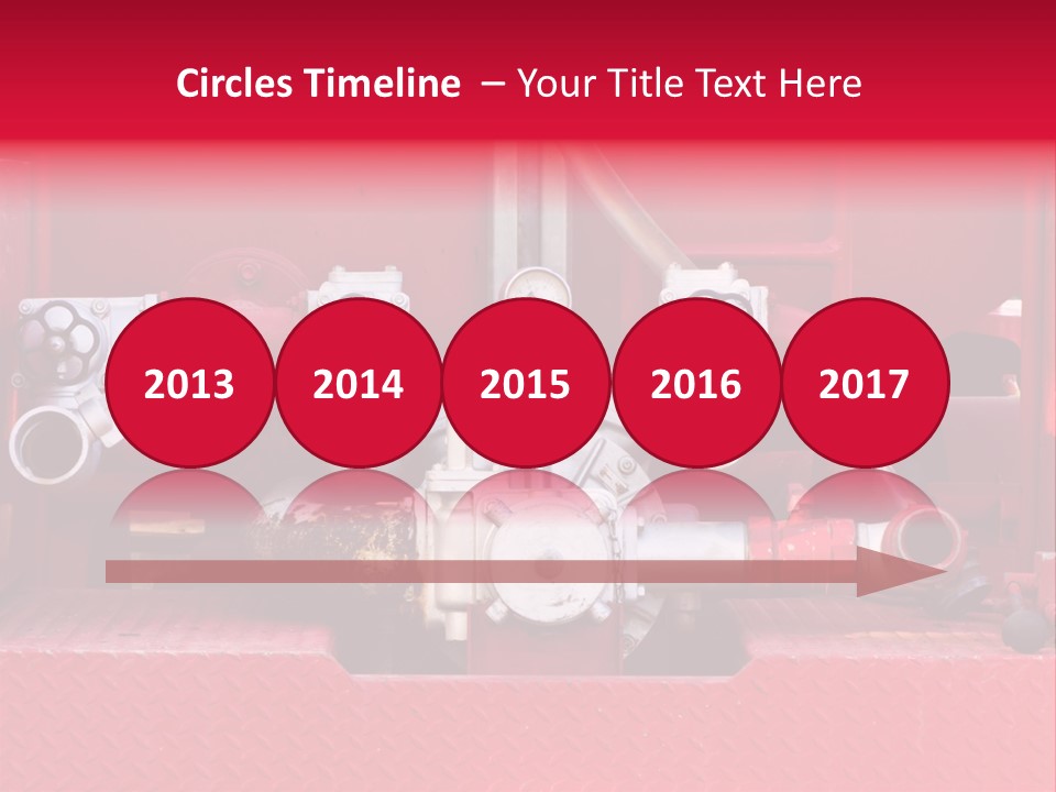 Firefighting Security Faucet PowerPoint Template