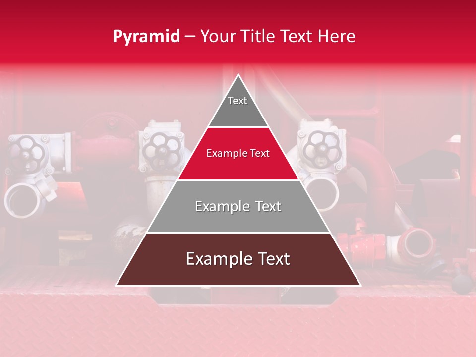 Firefighting Security Faucet PowerPoint Template