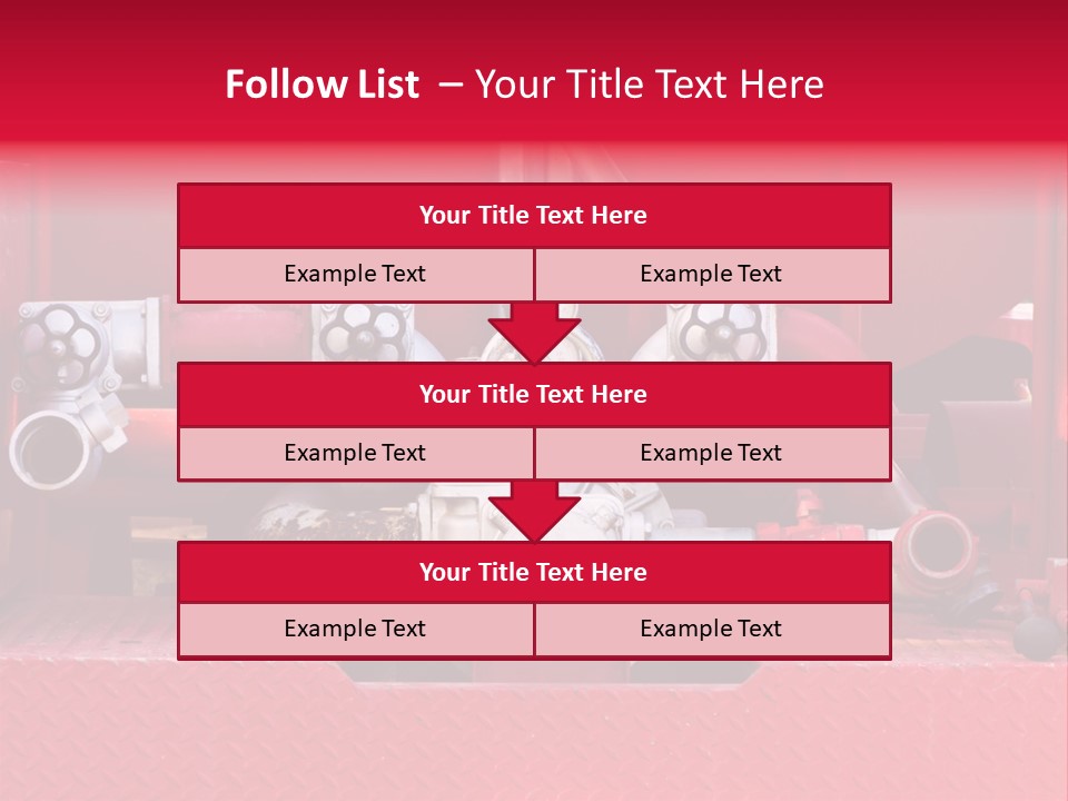 Firefighting Security Faucet PowerPoint Template