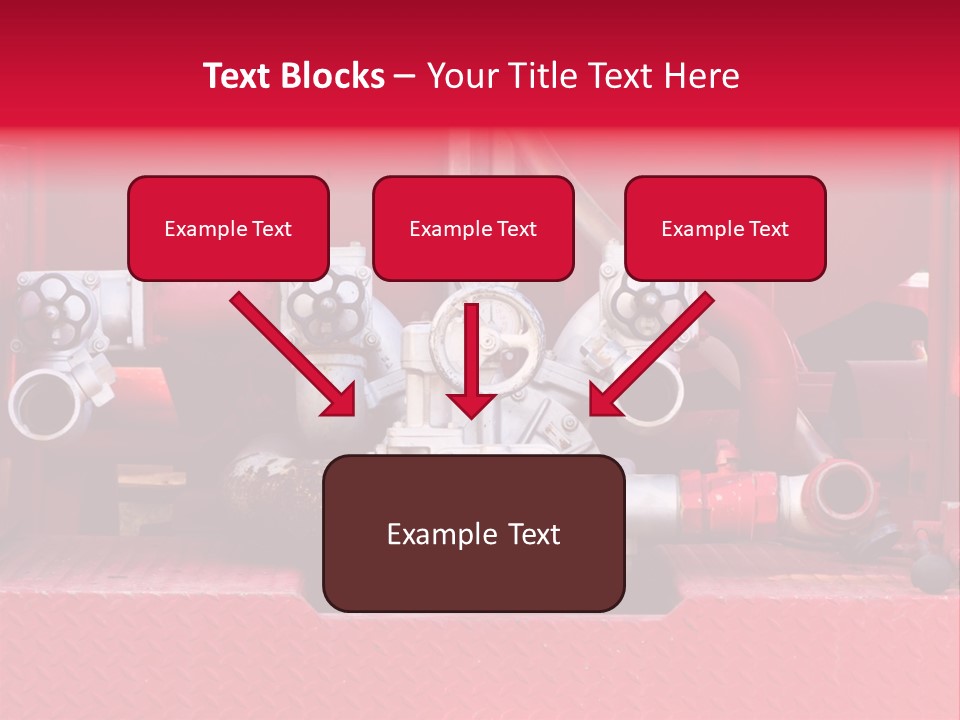Firefighting Security Faucet PowerPoint Template