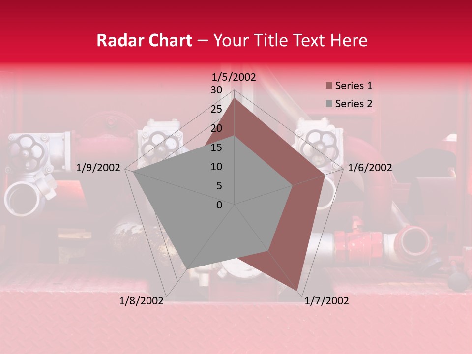 Firefighting Security Faucet PowerPoint Template