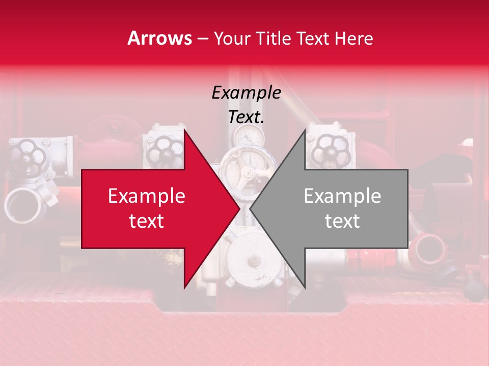 Firefighting Security Faucet PowerPoint Template