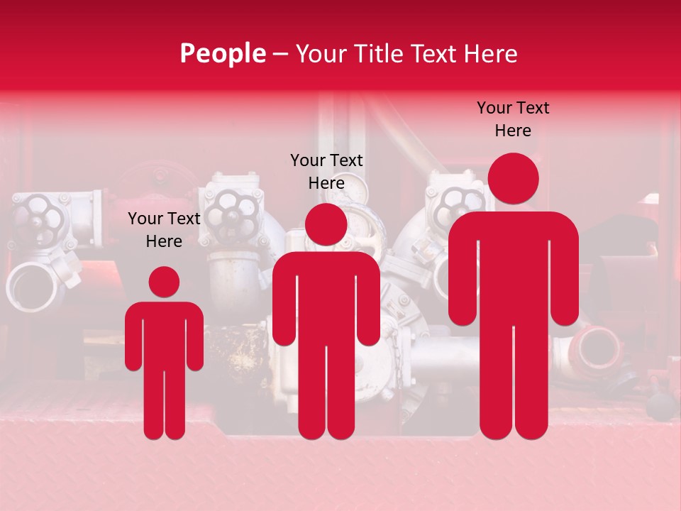 Firefighting Security Faucet PowerPoint Template