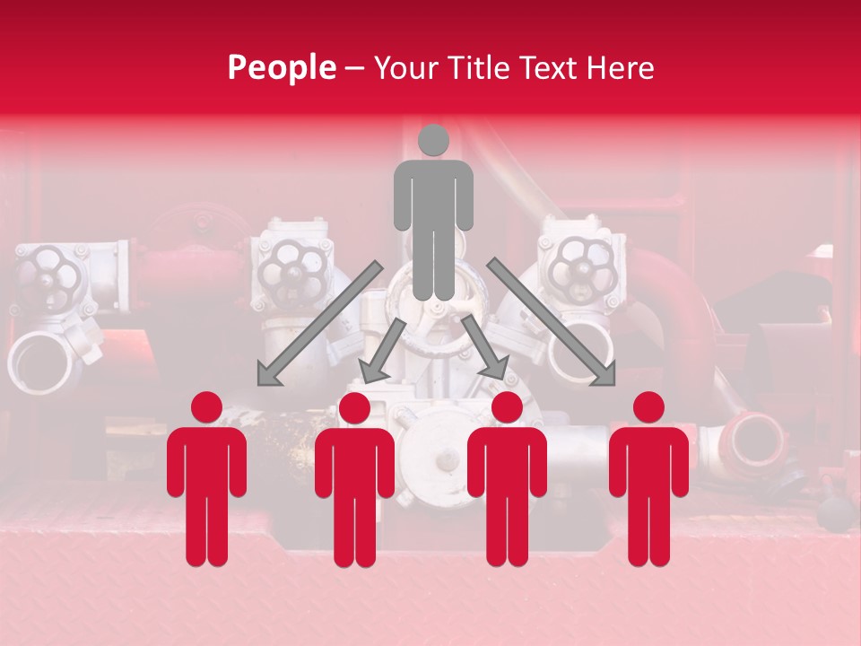 Firefighting Security Faucet PowerPoint Template