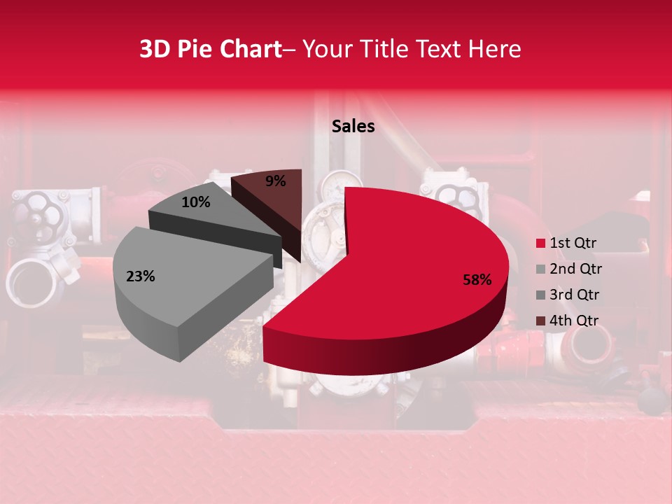Firefighting Security Faucet PowerPoint Template