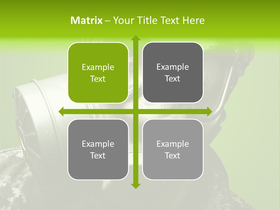 Equipment Combat Special PowerPoint Template