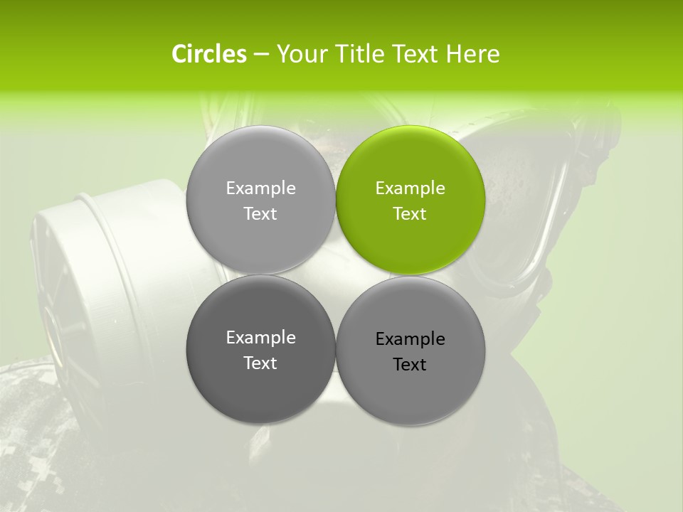 Equipment Combat Special PowerPoint Template