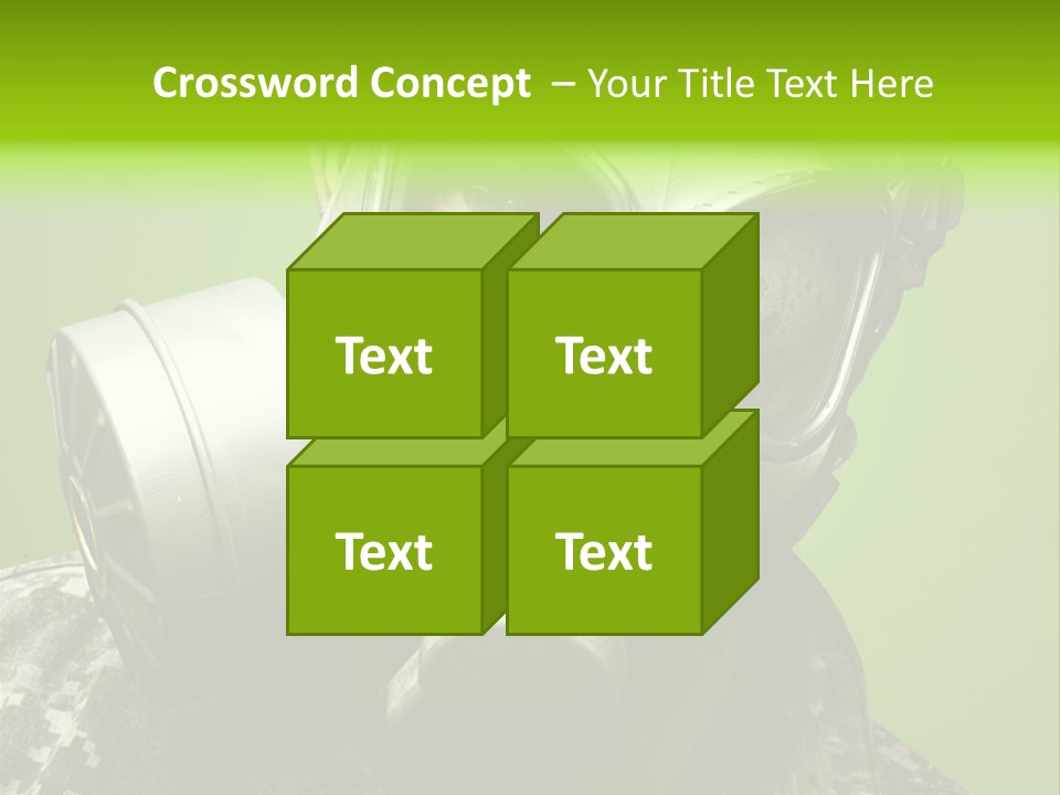 Equipment Combat Special PowerPoint Template