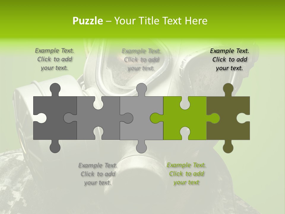 Equipment Combat Special PowerPoint Template