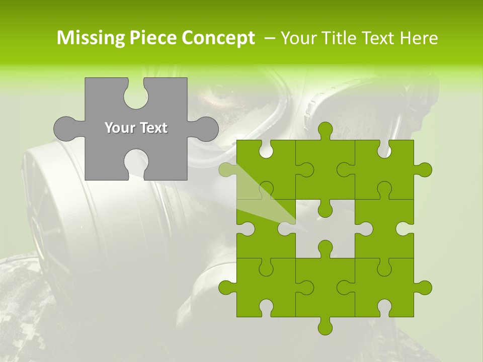 Equipment Combat Special PowerPoint Template