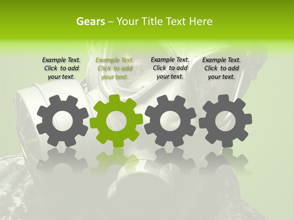 Equipment Combat Special PowerPoint Template