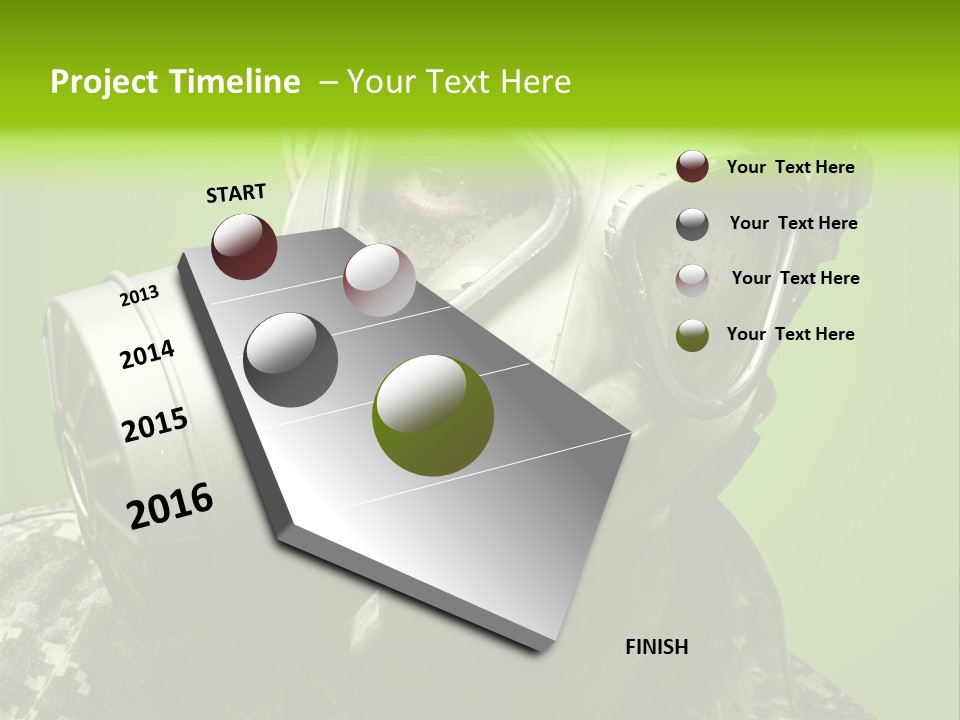 Equipment Combat Special PowerPoint Template