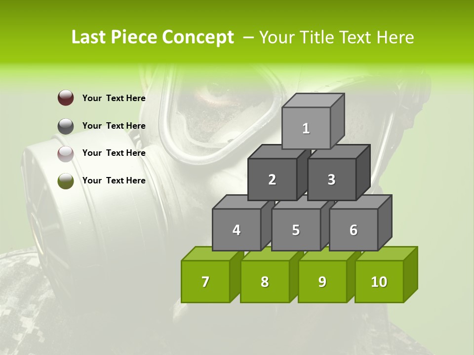 Equipment Combat Special PowerPoint Template
