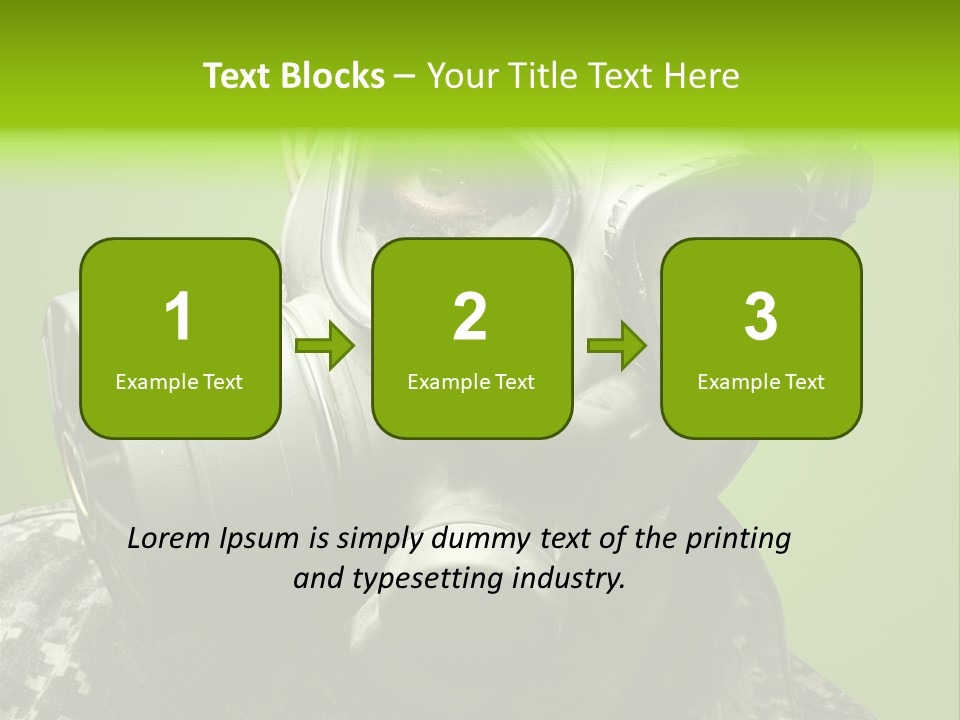 Equipment Combat Special PowerPoint Template