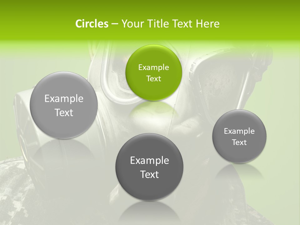 Equipment Combat Special PowerPoint Template