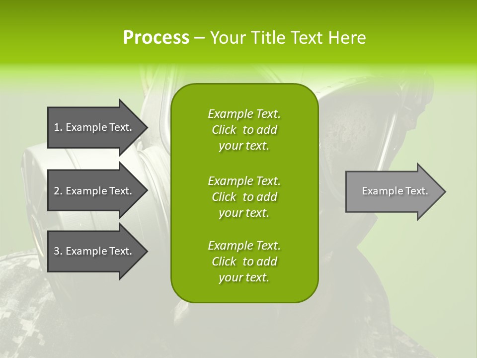 Equipment Combat Special PowerPoint Template