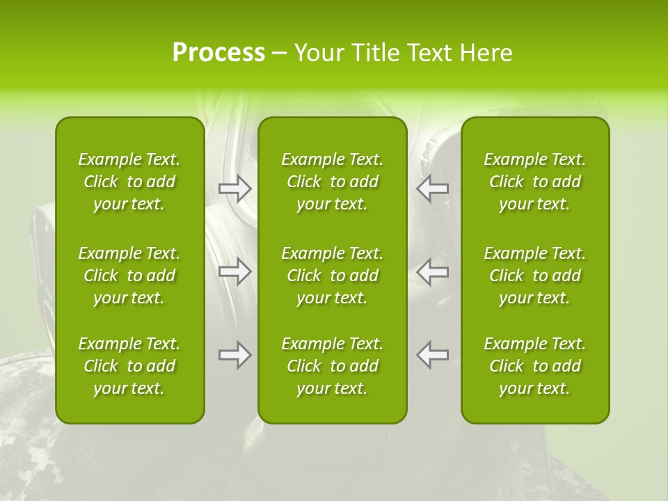 Equipment Combat Special PowerPoint Template