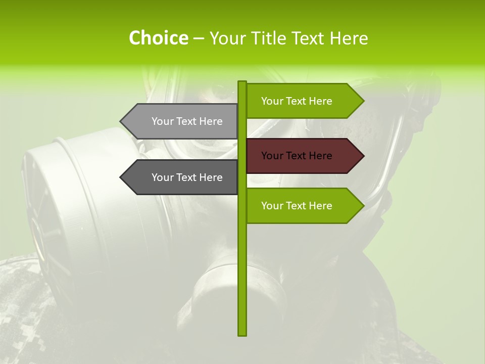 Equipment Combat Special PowerPoint Template