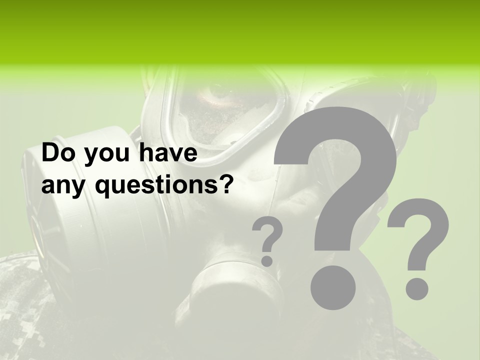 Equipment Combat Special PowerPoint Template