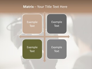 News Television Person PowerPoint Template