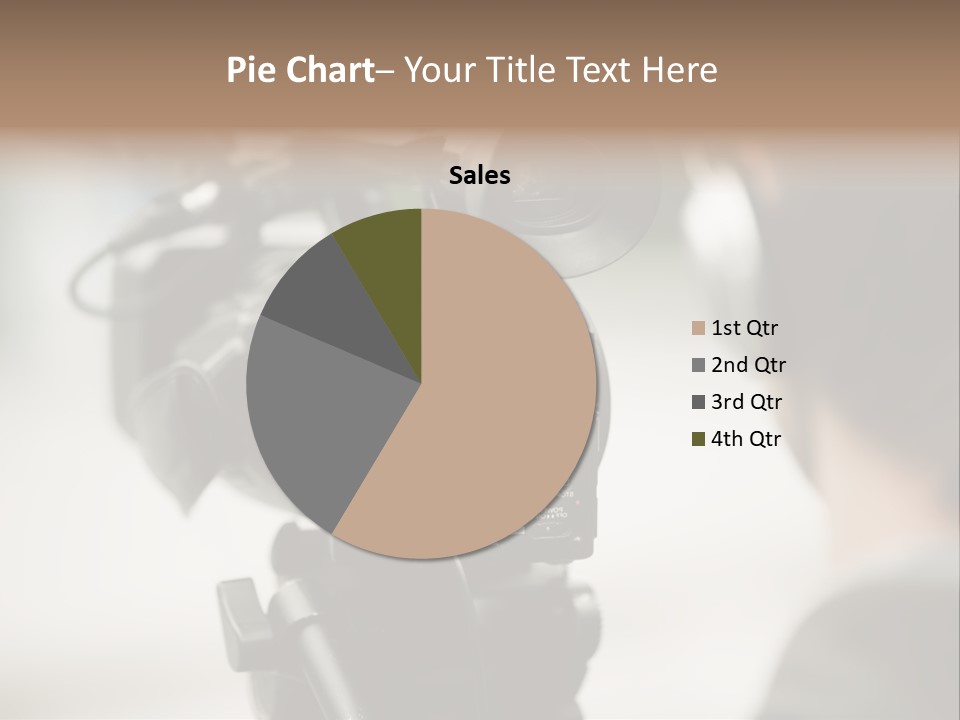 News Television Person PowerPoint Template