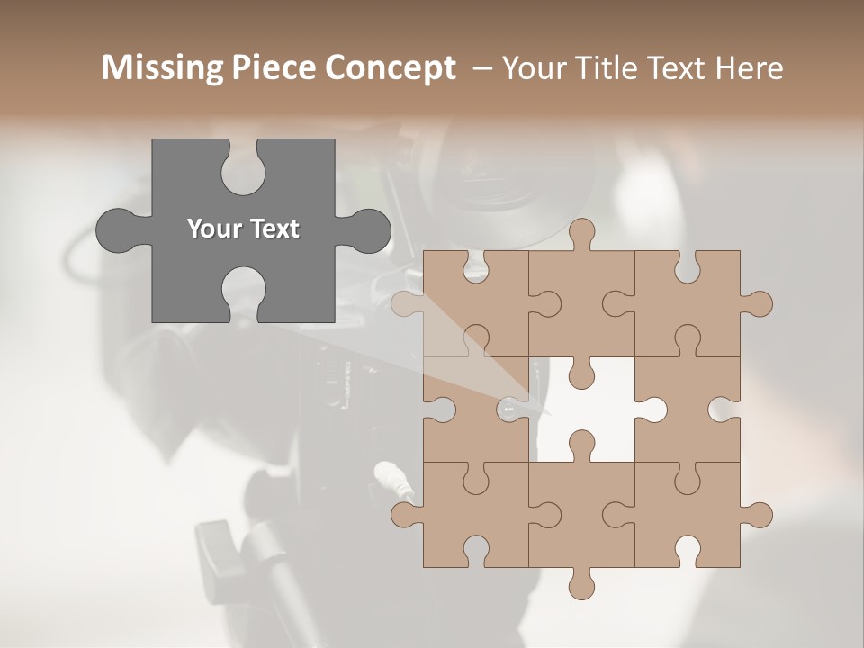 News Television Person PowerPoint Template