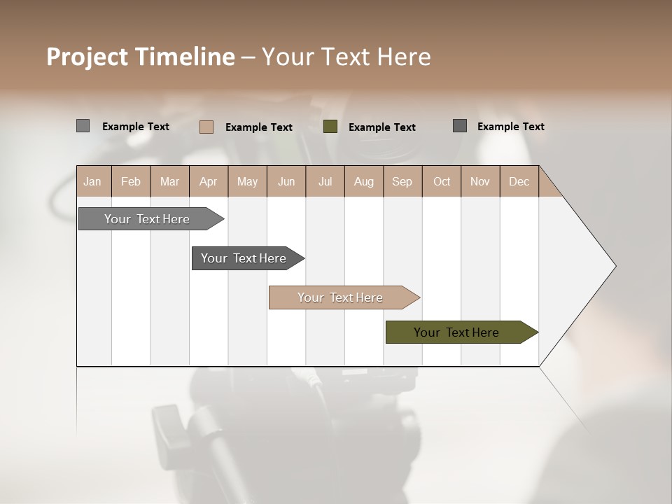 News Television Person PowerPoint Template