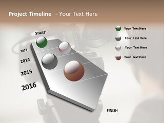 News Television Person PowerPoint Template