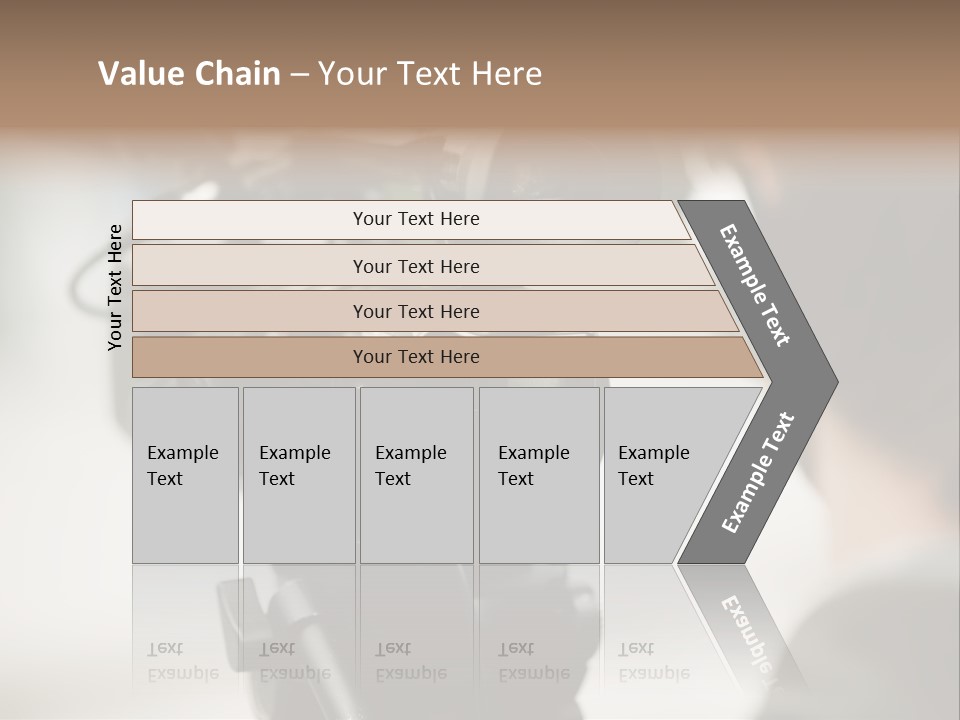 News Television Person PowerPoint Template