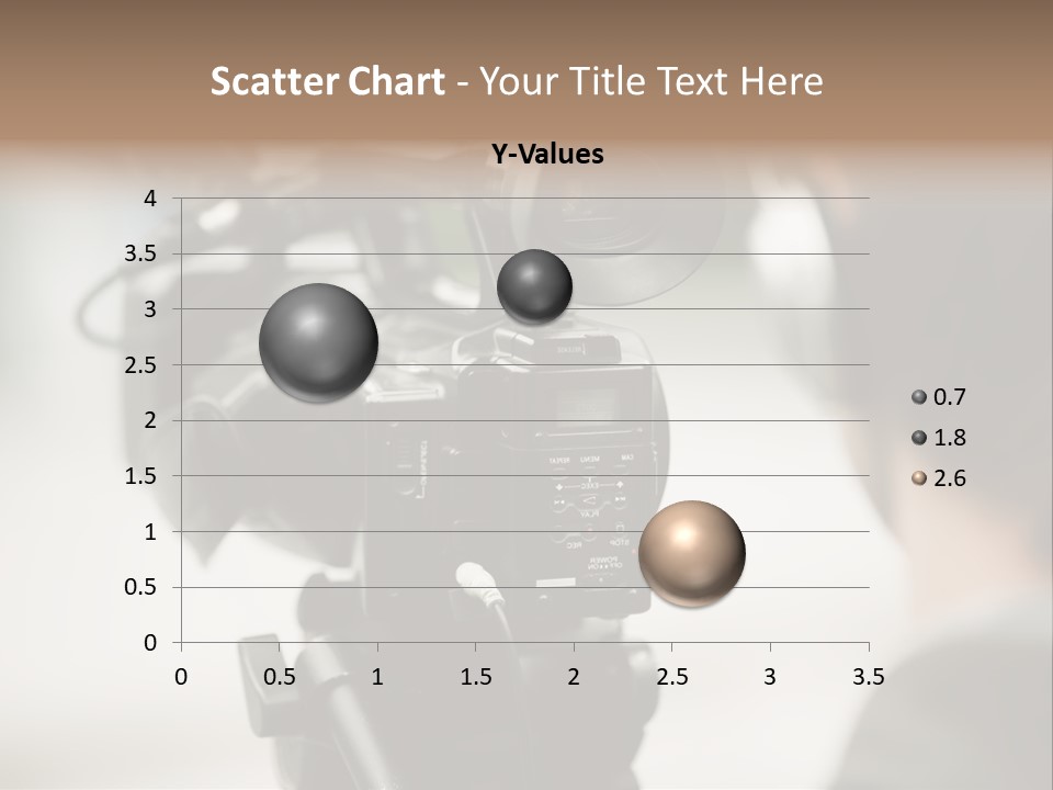 News Television Person PowerPoint Template