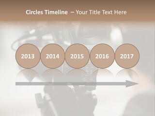 News Television Person PowerPoint Template