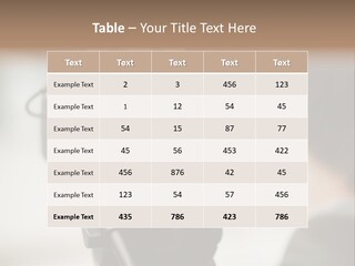 News Television Person PowerPoint Template