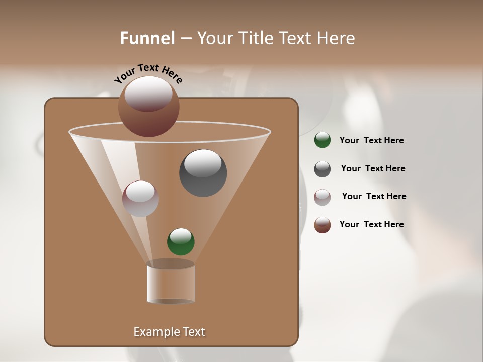 News Television Person PowerPoint Template