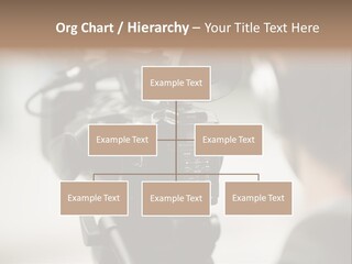 News Television Person PowerPoint Template