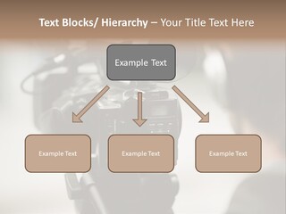 News Television Person PowerPoint Template