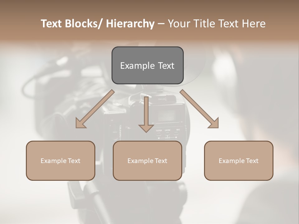 News Television Person PowerPoint Template