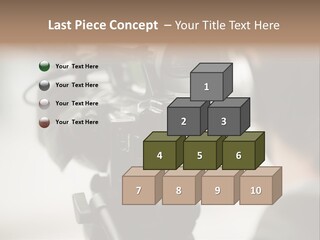 News Television Person PowerPoint Template